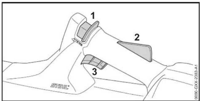 STIHL BGA 57 - Switching On - 1