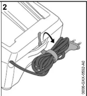 STIHL BGA 57 - Storing the Charger - 2