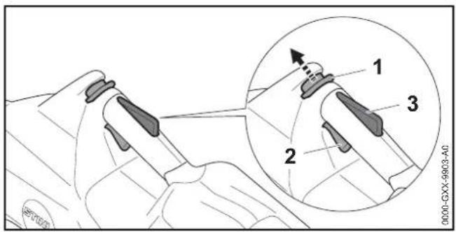 STIHL BGA 86 - Switching On - 1