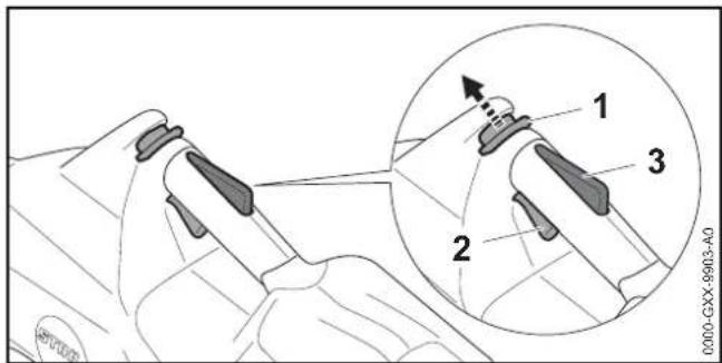 STIHL BGA 86 - Accendere il soffiatore - 1