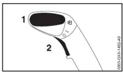 STIHL BR 500 - Stellung "0" - 2