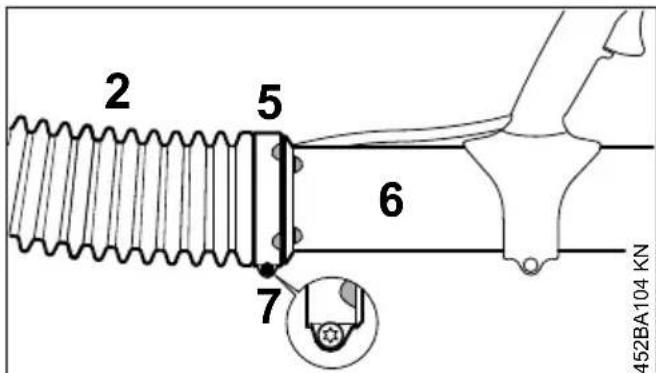 STIHL BR 350 - Impiano di soffiatura del BR 430 - 7