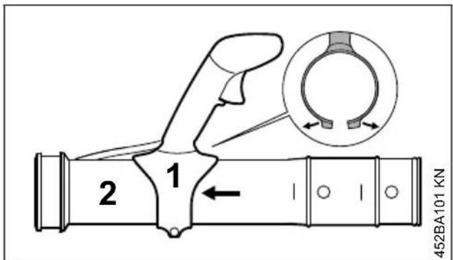 STIHL BR 350 - Dispositif de soufflage du BR 430 - 1