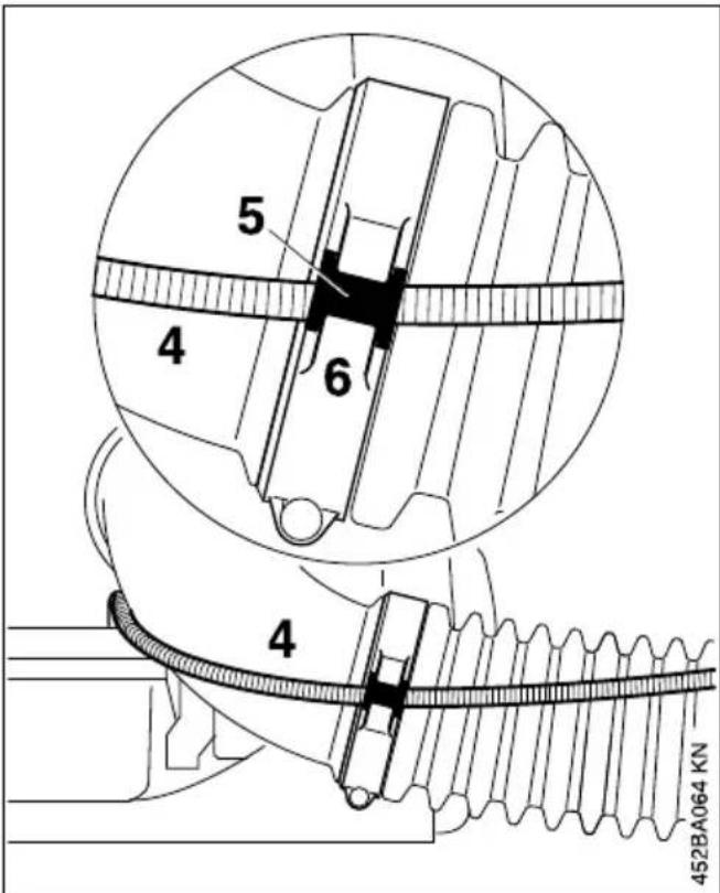 STIHL BR 350 - Bedieningshandgreep afstellen - 2