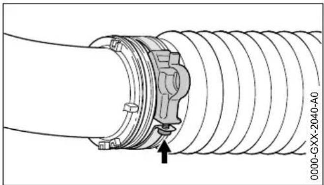 STIHL BR 350 - Impiano di soffiatura del BR 350 - 4