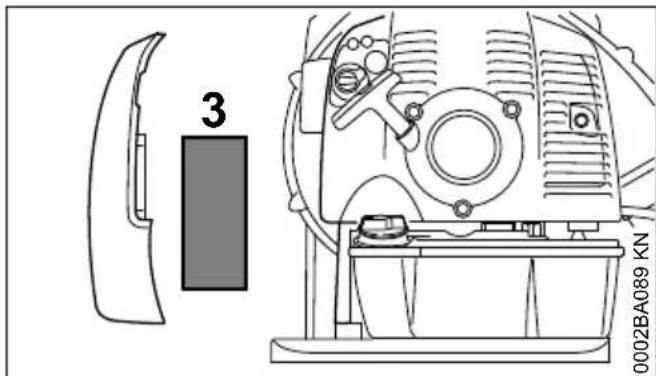 STIHL BR 350 - Si la puissance du moteur baisse sensiblement - 2