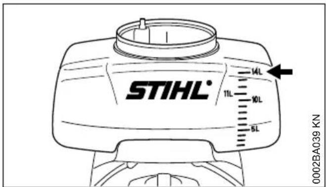 STIHL SR 450 - Spruhbetrieb - 3