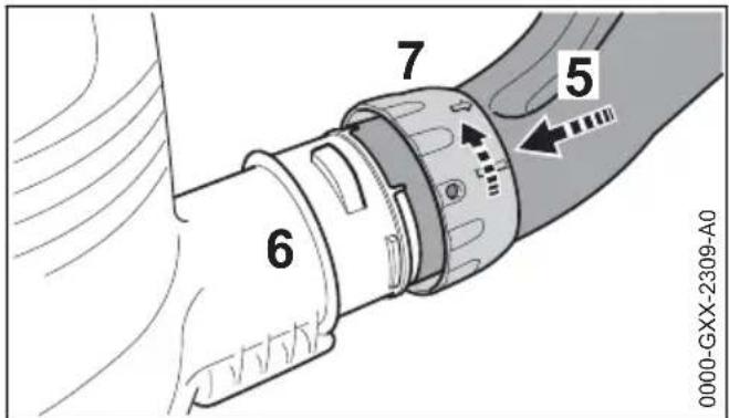 STIHL BGE 71 - WARNING - 2