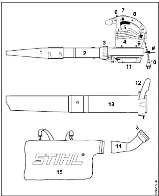 STIHL BGE 71 - Verschleißteile - 1