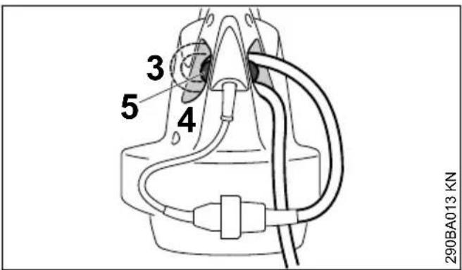 STIHL BGE 71 - Strain relief (cord retainer) - 2