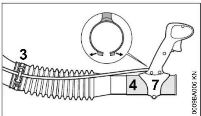 STIHL BR 430 - Dispositif de soufflage du BR 350 - 6