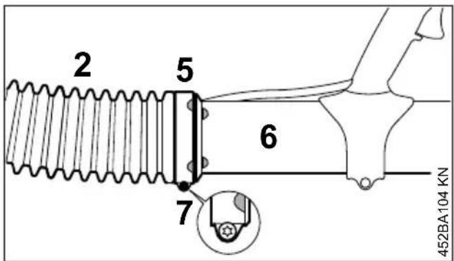 STIHL BR 430 - Bedieningshandgreep monteren - 7