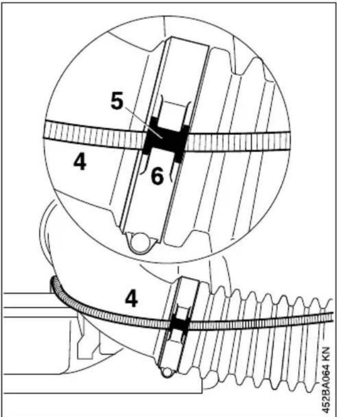 STIHL BR 430 - Bedieningshandgreep afstellen - 2