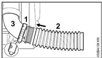 STIHL BR 600 - Bedienungsgriff montieren - 5