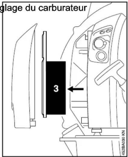 STIHL BR 600 - Remplacement du filtre à air Réglage du carburateur - 2