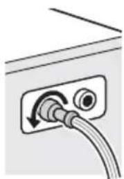 LG T8566NEHVF - Cleaning the Water Inlet Filter - 1