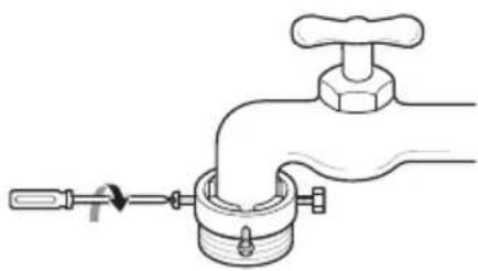 LG T8566NEHVF - Raccordement d'un tuyau de type visse à un robinet sans filetage - 3