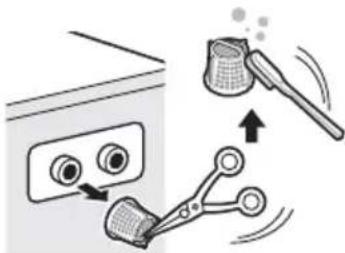 LG T8566NEHVF - Cleaning the Water Inlet Filter - 2