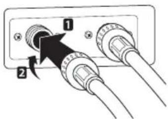 LG T8566NEHVF - Raccordement d'un tuyau à l'appareil - 1