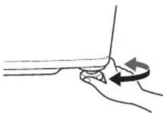 LG T8566NEHVF - Nivelar o equipamento - 1