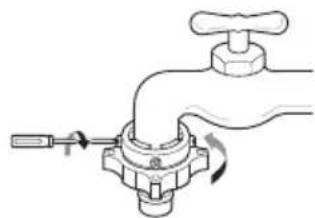 LG T8566NEHVF - Ligar um tubo de tipo simples a uma torneira sem rosca - 3