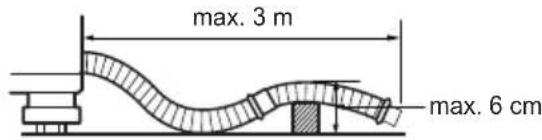 LG T8566NEHVF - Posicionar o tubo flexivel de drenagem - 1