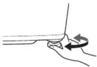 LG T1666NEFTFC - Nivelar o equipamento - 1