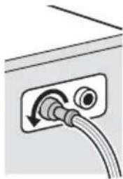 LG T1666NEFTFC - Nettoyage du filtre d'entrée d'eau - 1