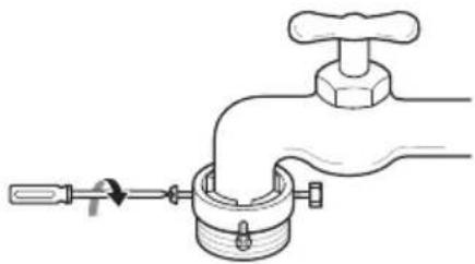 LG T1666NEFTFC - Connecting Screw-Type Hose to Tap Without Thread - 3