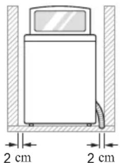 LG T1666NEFTFC - Emplacement - 2