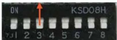 LG MULTI V URNU48GVLA2 - DIP-Schalter auf Leiterplatine (Innengeräte Kassetten- und Rohrführungsmodelle) - 2