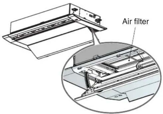LG MULTI V ARNU24GTTC2 - Air Filter - 1