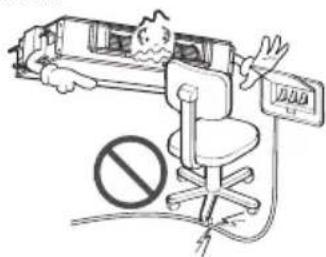 Illustration showing a person using a device with a 'No' symbol and a stop sign, indicating no usage or absence of activity.