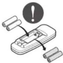 Diagram showing a device with rolled documents and an exclamation mark, indicating a warning or error.
