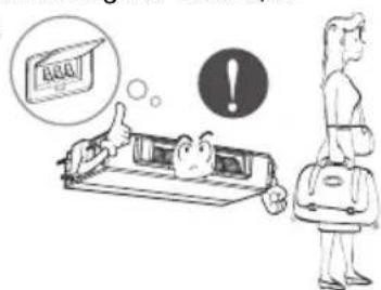 Cartoon illustration showing a person giving a thumbs-up while another person looks on with a warning symbol and exclamation mark.