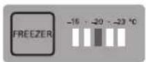 LG GBB539SWHWB - Justering av temperaturen i kjole og fryseeksjonene - 7