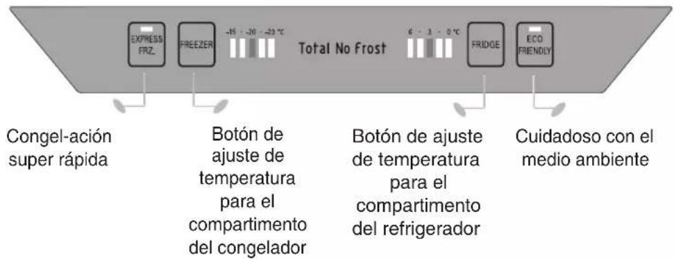 LG GBB539SWHWB - Ajuste de temperatas y functions - 2