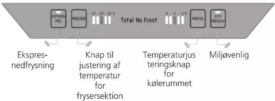 LG GBB539SWHWB - Display-panel til temperaturkontrol - 2