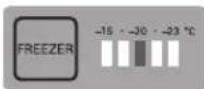 LG GBB539SWHWB - How to adjust the temperature in the refrigerator and freezer compartment - 7