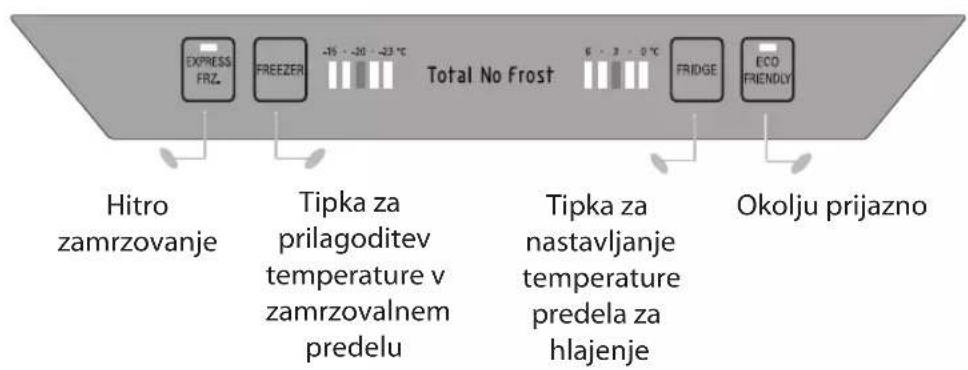 LG GBB539SWHWB - Prikazovalna plošča za nadzor temperature - 2