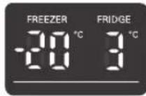 LG GBB539SWHWB - How to adjust the temperature in the refrigerator and freezer compartment - 5