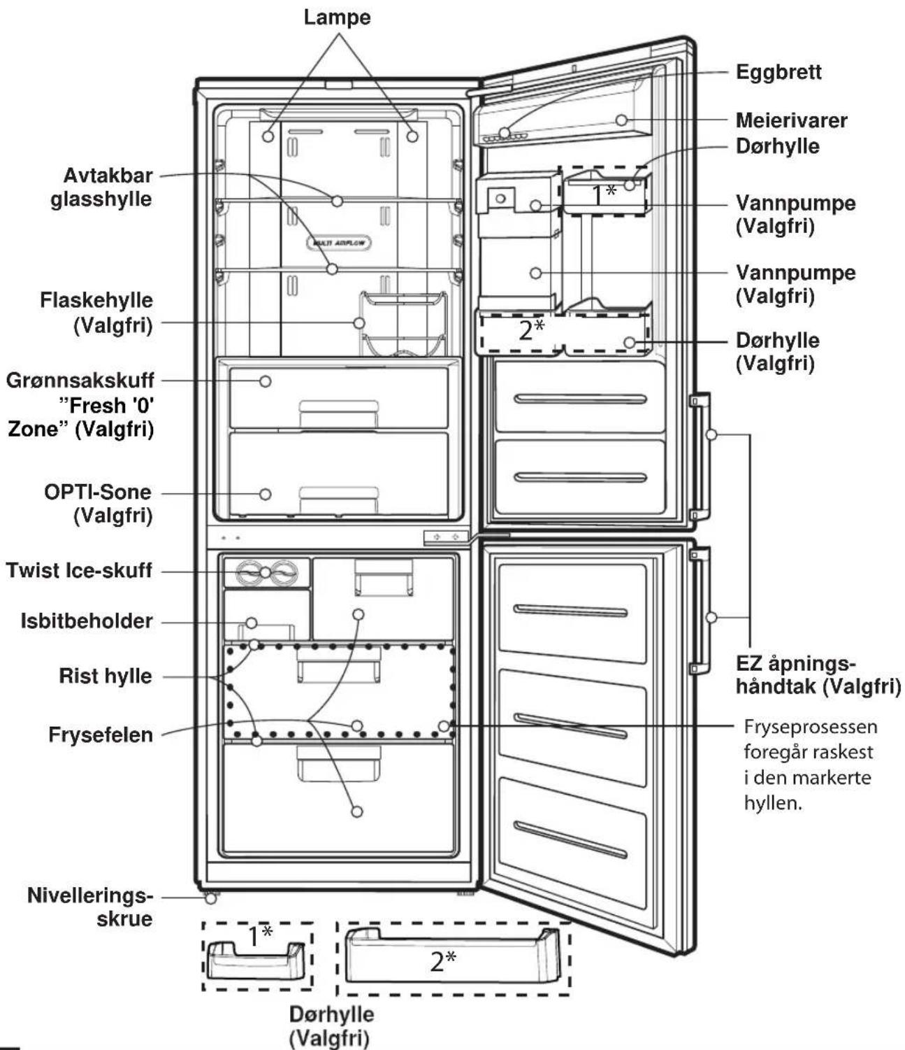 LG GBB539SWHWB - Merk - 1