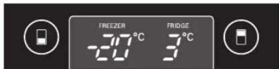 LG GBB539SWHWB - How to adjust the temperature in the refrigerator and freezer compartment - 2