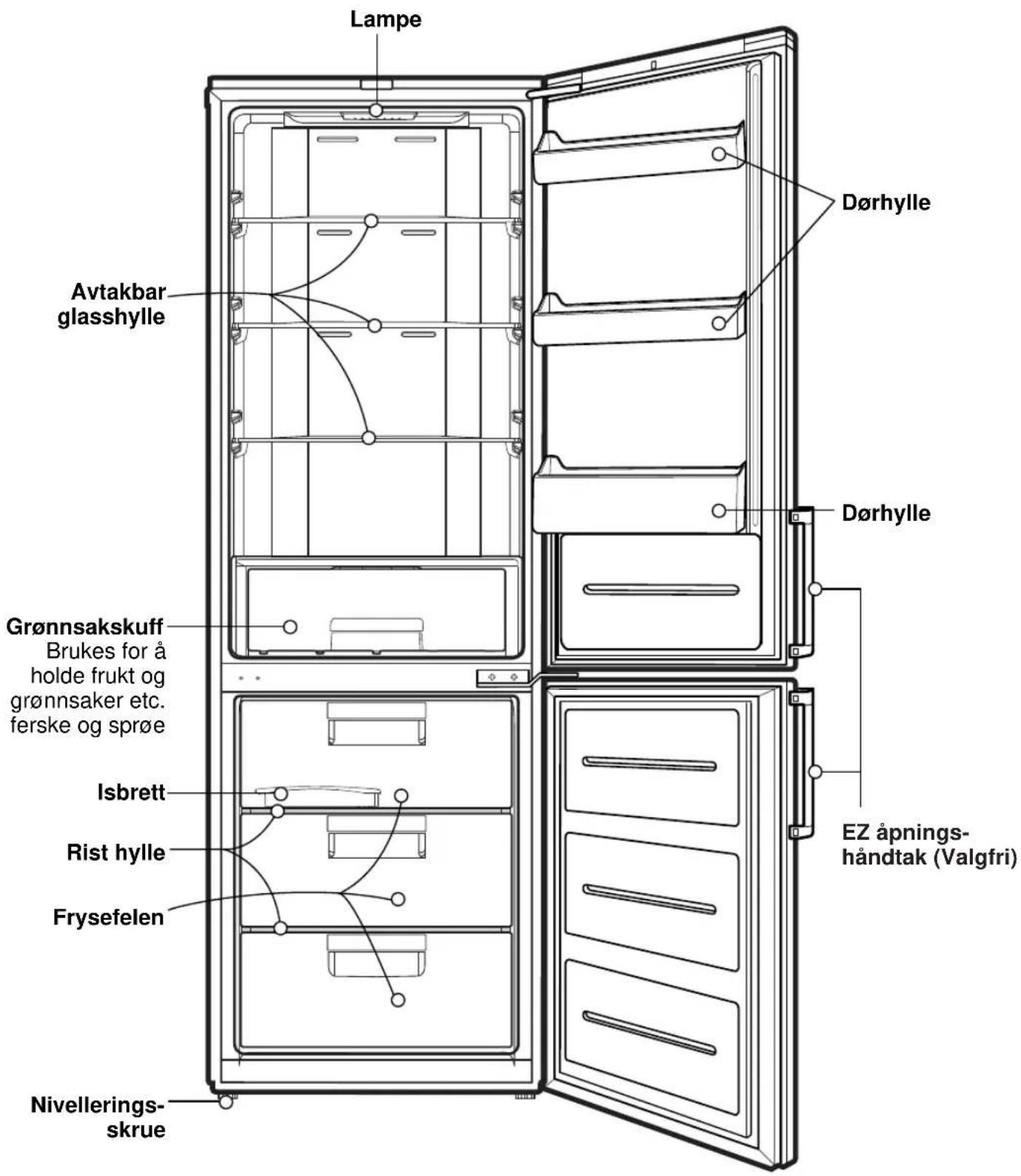 LG GBB539SWHWB - Merk - 1