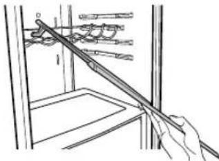 LG GBB539SWHWB - Removable Glass Shelf - 4