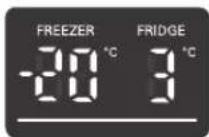LG GBB539SWHWB - Come regolare la temperatura negli scomparti congelatore e frigorifero - 5