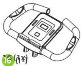 VirtuFit Folding Bike with Tablet Holder - TOOLKIT - 3