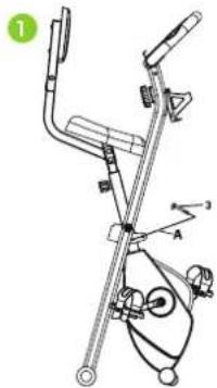 VirtuFit Folding Bike with Tablet Holder - Folding (2) - 1