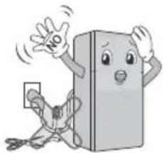 LG GLC322RLBN - Do not extend or modify the length of the power plug. - 1