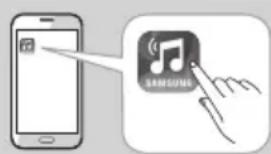 SAMSUNG MXJS8000 - Accéder à l'application samsung audio remote - 1